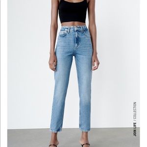 High rise slim jeans
